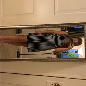 Abercrombie & Fitch Dresses - White and black stripped Abercrombie Dress Abercrombie & Fitch Dresses - White and black stripped Abercrombie Dress